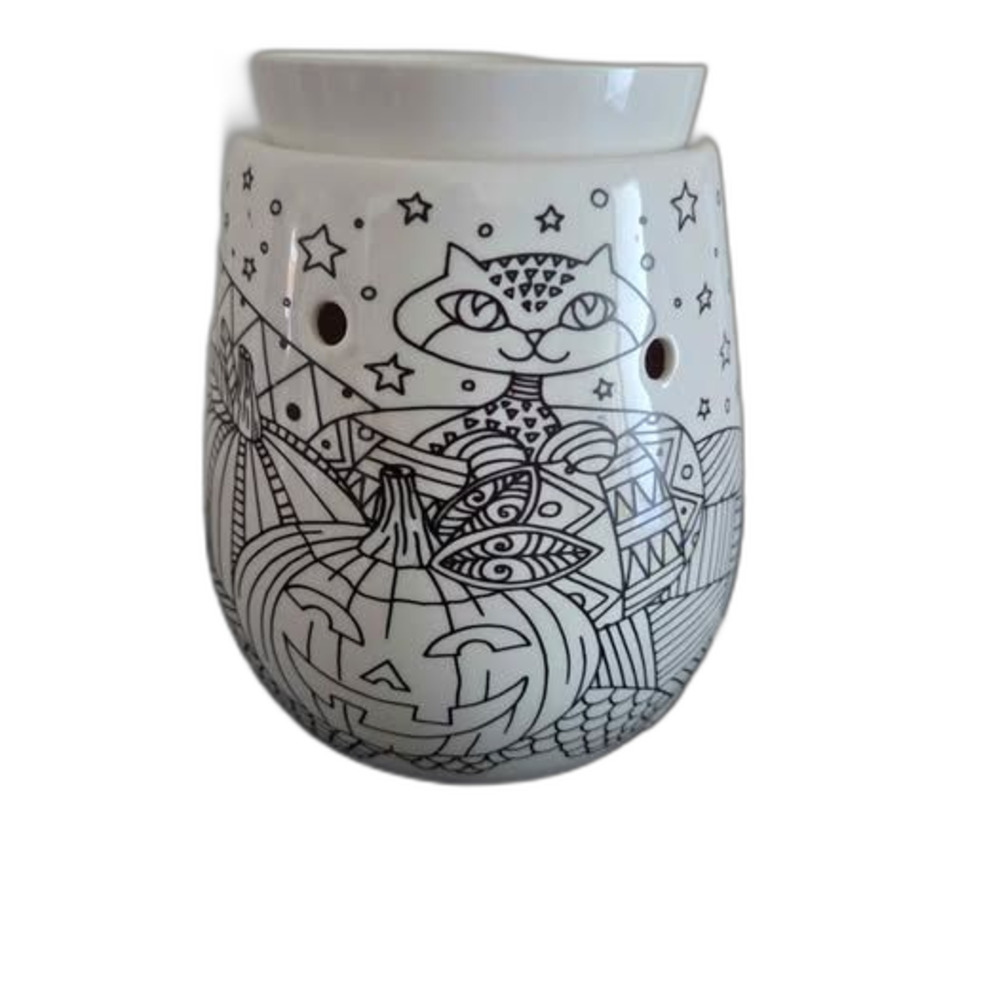 Scentsy Halloween kack o lantern fall Wax Warmer